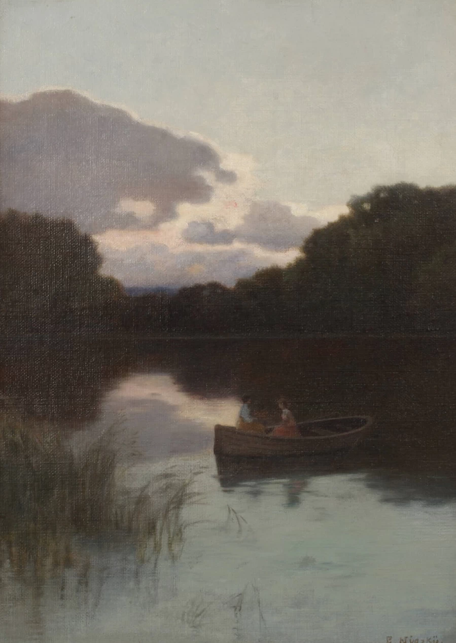 Eduard Niczky - Gita in barca